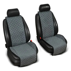 Накидки на передні сидіння з Алькантари універсальні штирокі Чохли на сидіння з алькантари