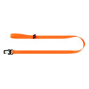 Поводок водоотталкивающий Collar "Эволютор" Waterproof, Ширина 25 мм, Длина 300 см, Оранжевый, Крепкий поводок