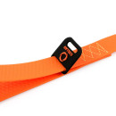 Поводок водоотталкивающий Collar "Эволютор" Waterproof, Ширина 25 мм, Длина 300 см, Оранжевый, Крепкий поводок