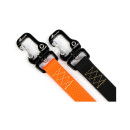 Повідець Collar EVOLUTOR, Чорний, Довжина 120 см, Ширина 25 мм, Повідець коллар waterproof, Повідець для вівчарки