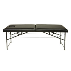 Масажна кушетка автомат 190х70 см, Чорний масажний стіл, Кушетка для масажу складна !!!