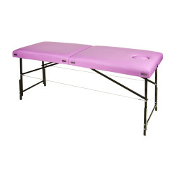 Кушетка мягкая с регулируемой высотой 190х70 см (ручное складывание), Массажный стол сиреневый !!!