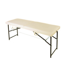 Автоматична косметологічна кушетка 190х70 см М'яка, Складаний масажний стіл Бежевий !!!