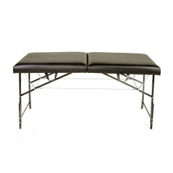Кушетка для косметолога 190х70 см,Кушетка для массажа с регулировкой высоты,Складной массажный стол Черный