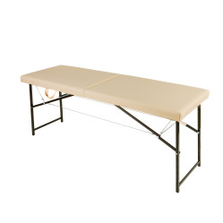 Автоматична косметологічна кушетка 180х60 см, Розкладна канапа 14 кг, Масажний стіл, Бежевий !!!