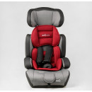 Дитяче автокрісло JOY 9-36 кг Grey/Red, Крісло в авто для дітей універсальне від 1 до 12 років