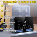 Розумний стерилізатор - підігрівач дитячих пляшечок Smart Comfort Pro 5в1 на дві пляшечки