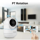 Видеоняня Tuya Smart Home Indoor WiFi Умная. Ночной режим