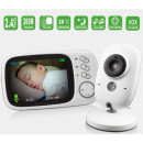 Відеоняня Baby Monitor ABM600 3.5 з монітором, датчиком звуку, нічне бачення, відеозапис