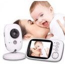Відеоняня Baby Monitor ABM600 3.5 з монітором, датчиком звуку, нічне бачення, відеозапис