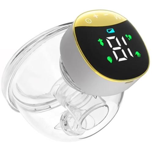 Молоковідсмоктувач електричний носимий на акумуляторі Hands Free MY-373, 4 режими 12 рівнів