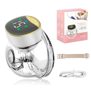 Молоковідсмоктувач електричний носимий на акумуляторі Hands Free MY-373, 4 режими 12 рівнів