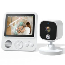 Відеоняня Baby Monitor ABM900, дитячий монітор 2.8 дюйма, камера з двостороннім аудіо, колискові