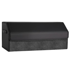 Автомобильный органайзер 5699 Black компактный вместительный два отдела для хранения на магнитах с ручкой  66*32*29 см