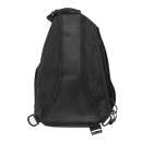 Рюкзак на одно плечо 905 вместительная с USB портом водонепроницаемая Black