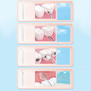 Ирригатор SH-68 беспроводной для ежедневной гигиены полости рта 3 режима Pink