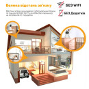 Відеоняня Baby Monitor ABM570 з 5-дюймовим IPS-екраном, акумулятором на 3500 mAh та нічним баченням