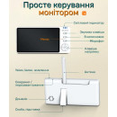 Видеоняня Baby Monitor ABM501 с поворотной камерой, 5 дюймовым монитором и ночным виденьем