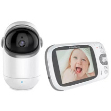 Видеоняня Baby Monitor VB802 с поворотной камерой, рядионяня с монитором и ночным виденьем