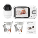 Видеоняня Baby Monitor VB802 с поворотной камерой, рядионяня с монитором и ночным виденьем
