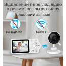 Відеоняня Baby Monitor 2,8 дюйма з нічним баченням та двостороннім зв'язком