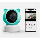 Розумна Wi-Fi відеоняня з підтримкою застосунку Tuya Smart і функцією VOX