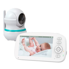 Відеоняня Baby Monitor 5" – двосторонній зв’язок, 360° огляд, режим VOX, автономна батарея 5000 мА·год