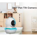 Відеоняня Baby Monitor 5" – двосторонній зв’язок, 360° огляд, режим VOX, автономна батарея 5000 мА·год