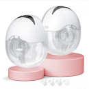 Молоковідсмоктувач електричний подвійний бездротовий MY-375, ультратихий і портативний, вільні руки, 210мл