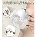 Молоковідсмоктувач електричний подвійний бездротовий MY-375, ультратихий і портативний, вільні руки, 210мл