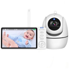 Відеоняня Baby Monitor ABM501 з поворотною камерою, 5 дюймовим монітором та нічним баченням
