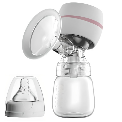 Молоковідсмоктувач електричний двофазний з пляшечкою  2 в 1,  Lacto S3