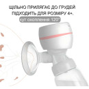 Молоковідсмоктувач електричний двофазний з пляшечкою  2 в 1,  Lacto S3