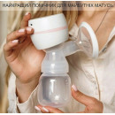 Молоковідсмоктувач електричний двофазний з пляшечкою  2 в 1,  Lacto S3